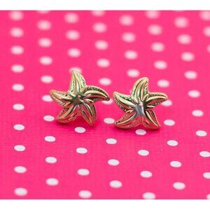 Vintage Funky Starfish Stud Earrings by Avon - P11